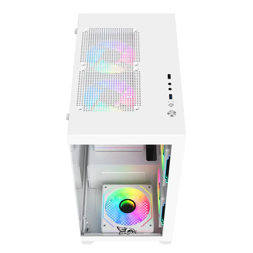 Gameagle Tornado 5 Argb Fanlı Gamer Pc Kasası 750W 80+ Plus Bronz Powerlı (Beyaz)