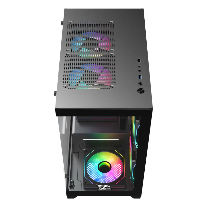 Gameagle Tornado 5 Argb Fanlı Oyuncu Pc Kasası (Siyah)