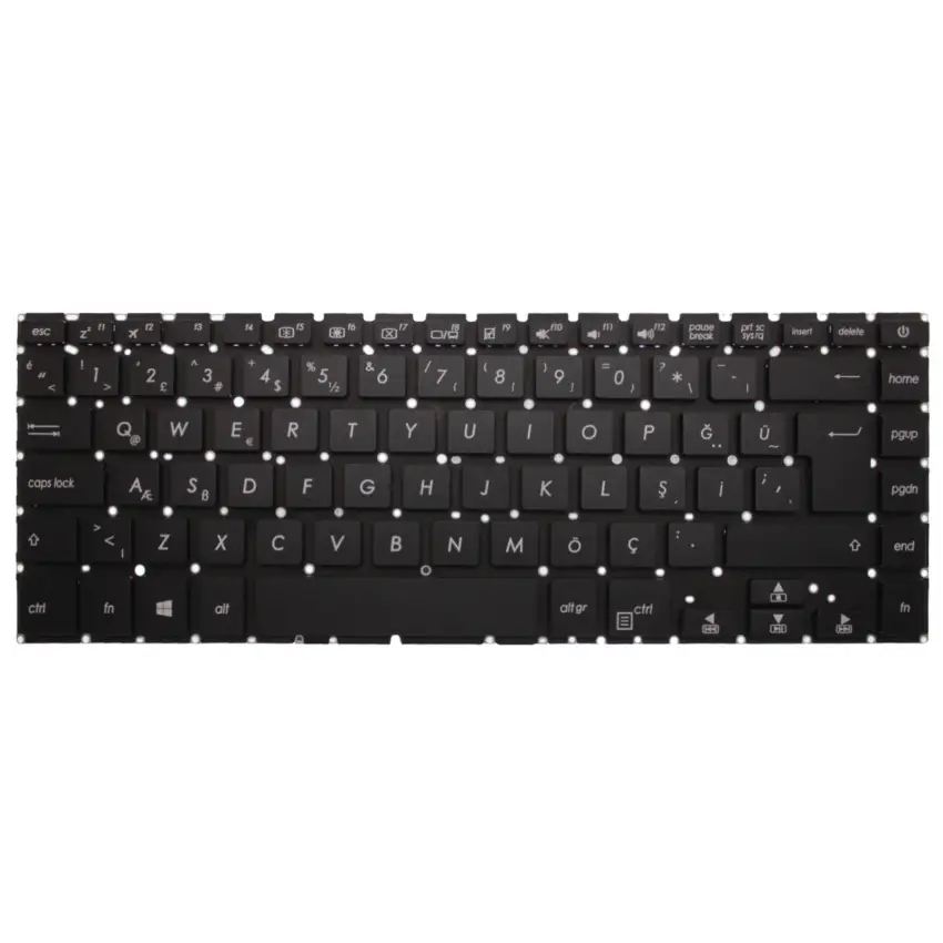 ASUS VivoBook X510QR-BR026T Notebook Klavye (Siyah TR)