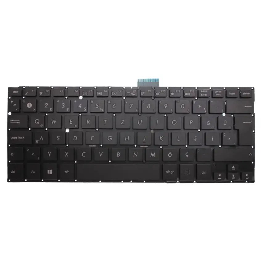 Asus Transformer Book Flip NSK-UQD0T 0KNB0-3120TU00 Klavye (Siyah TR)