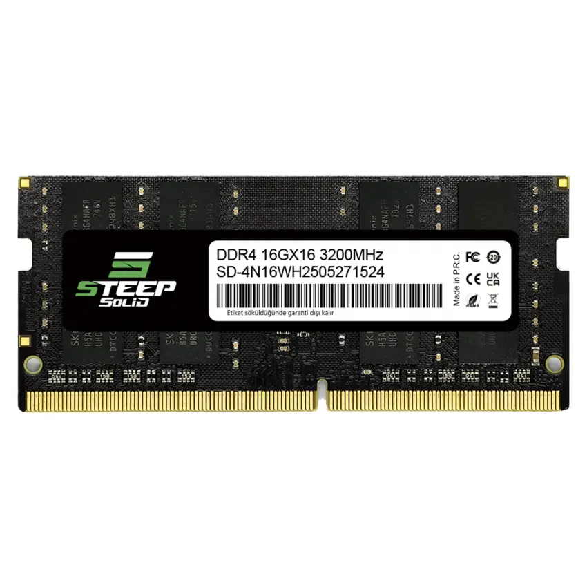 Step Solid DDR4 16GB 3200MHz 1.2v CL22 Notebook Ram
