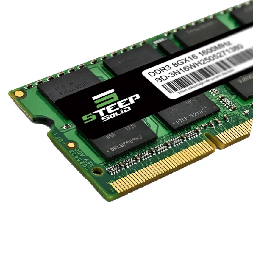 Step Solid DDR3 8GB 1600MHz 1.35v CL11 Low Voltage Notebook Ram