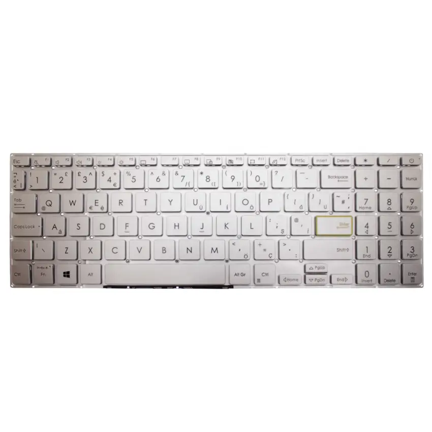 Asus AS-165 Klavye (Gümüş TR)