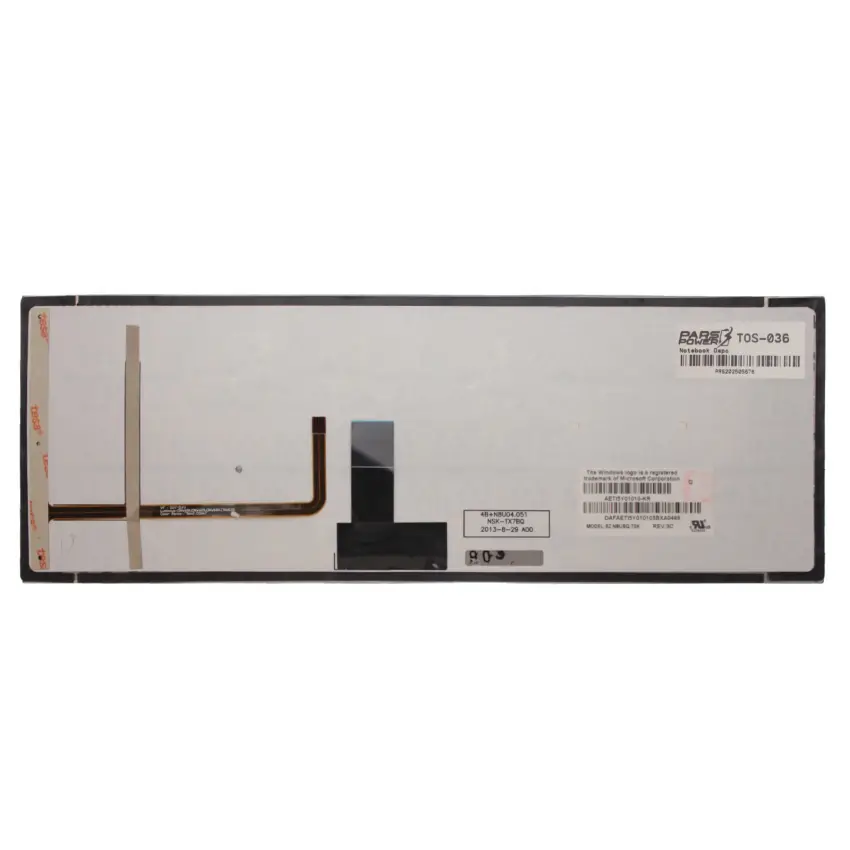 Toshiba Portege Z930-102 Notebook Klavye Işıklı (Siyah TR)