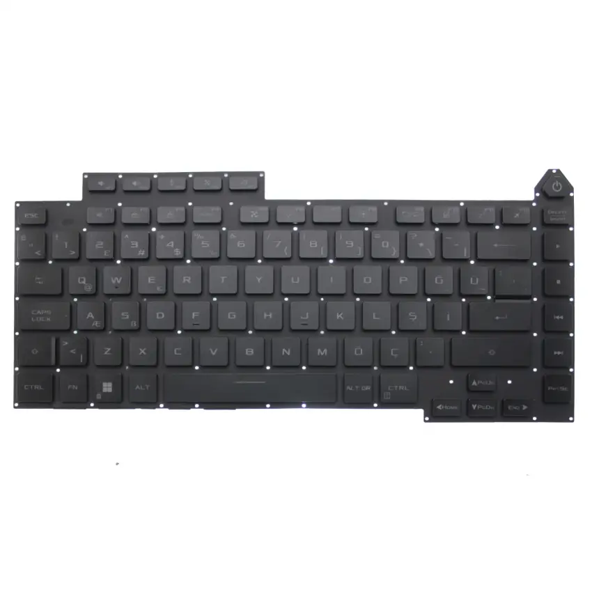 Asus Rog Strix G15 Serisi Klavye Işıklı (Siyah TR)
