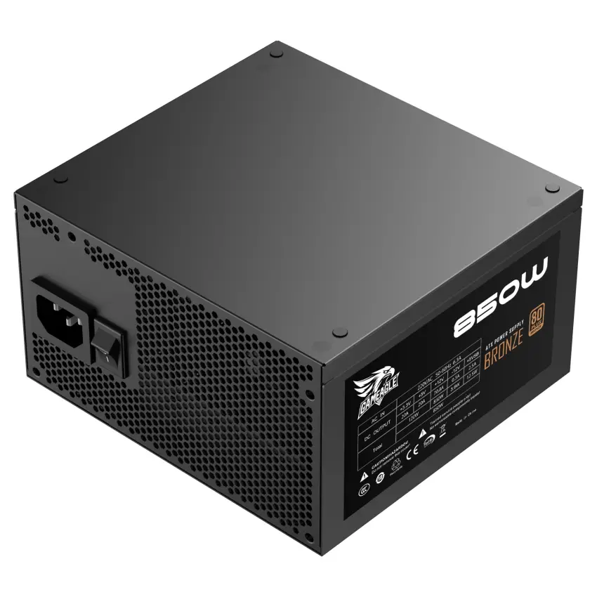 Gameagle 850W 80+ Bronz Power Psu (Siyah)
