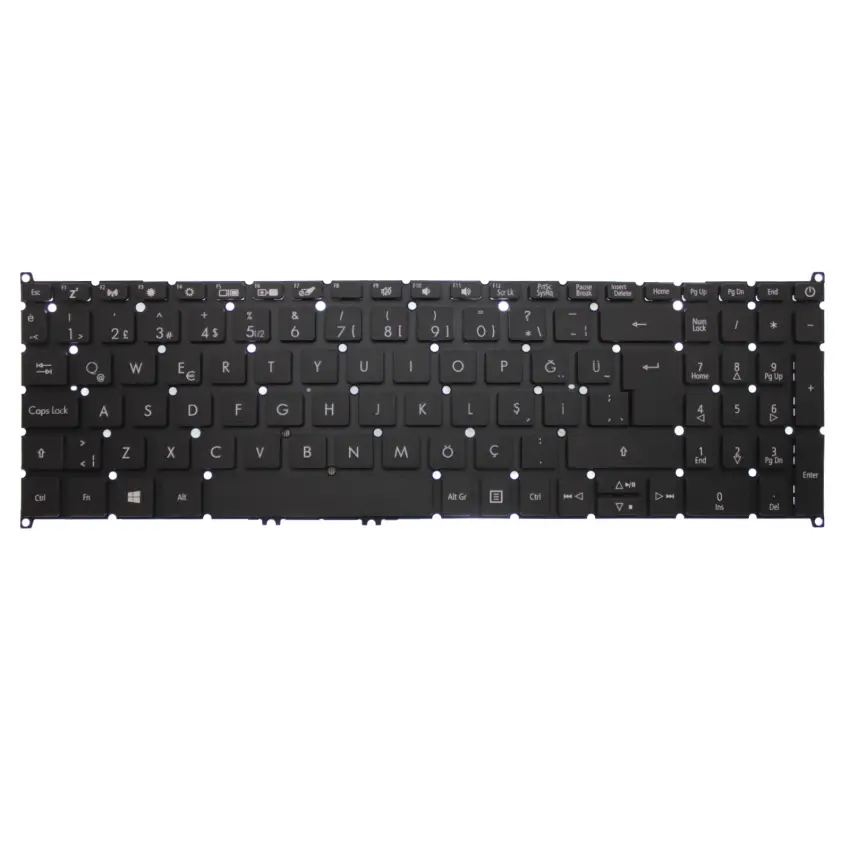 Acer Aspire PK132MD1A13, 6B.HEKN2.014 Klavye (Siyah TR)