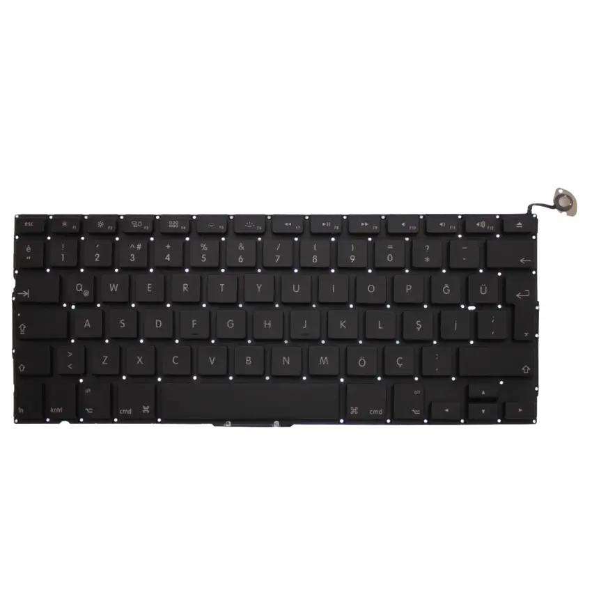 Apple MacBook Pro A1278 Sunrex M97 EVT1 Klavye (Siyah Tr)