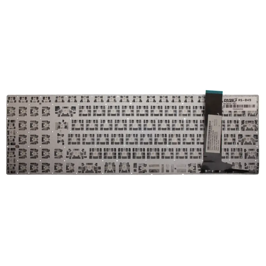 Asus N550JV-CN127H, N550JV-CN211D, N550JV-CN239H Klavye (Gümüş TR)