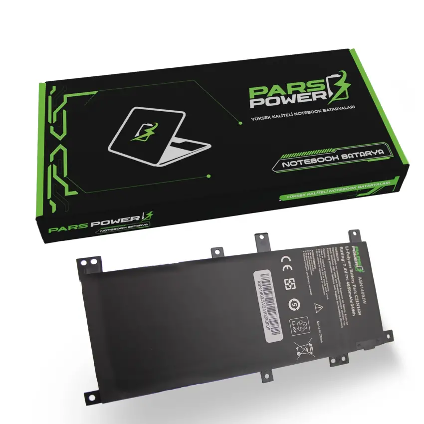 Asus X455LF-WX031DC Batarya - Pil (Pars Power)