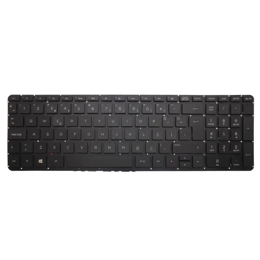 HP V140646BK1, V140646BS1, 774556-141 Notebook Klavye (Siyah TR)