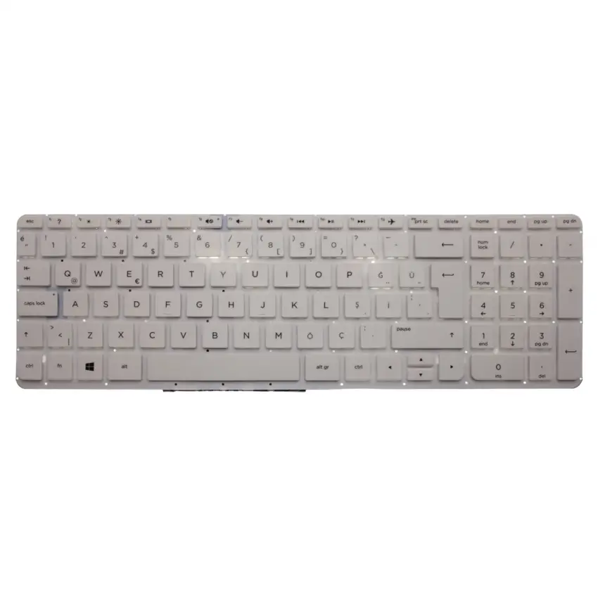 HP V140646BK1, V140646BS1, 774556-141 Notebook Klavye (Beyaz TR)