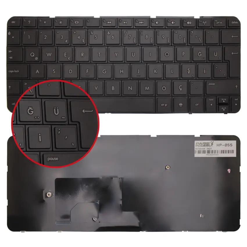 Hp MP-10C66TQ-6886 Notebook Klavye (Siyah TR)