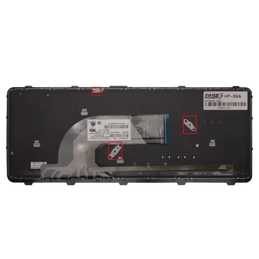 Hp ProBook 645 G1 Notebook Klavye Işıklı (Siyah TR)