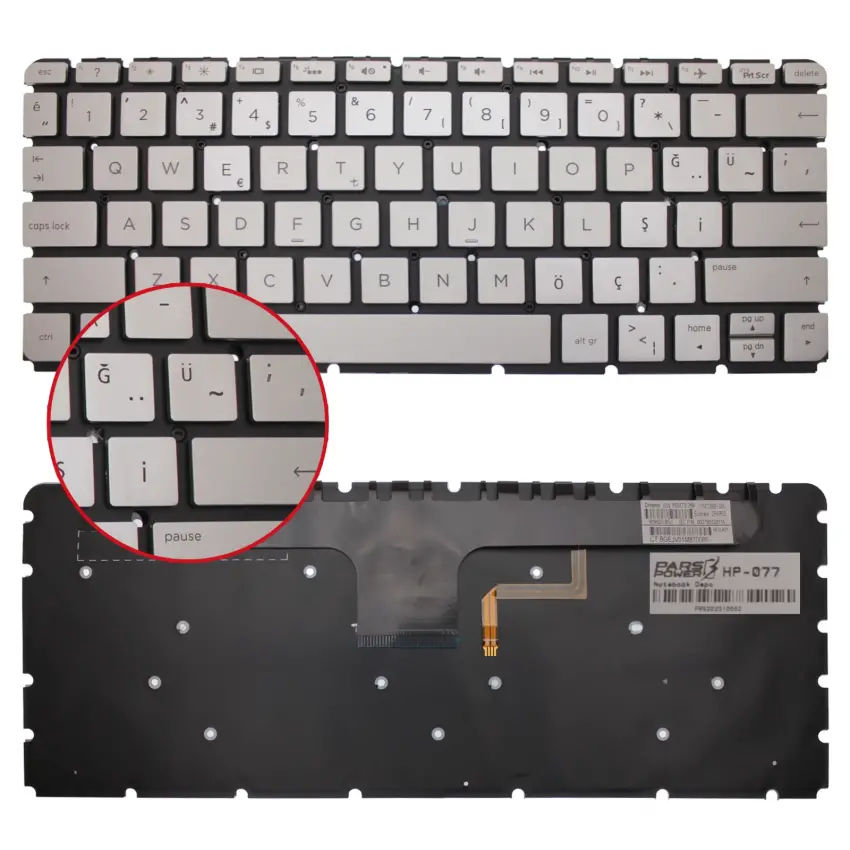 Notebook Klavye HP-077