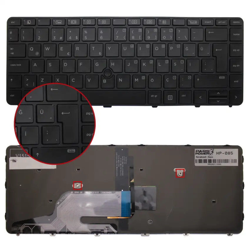 Notebook Klavye HP-085