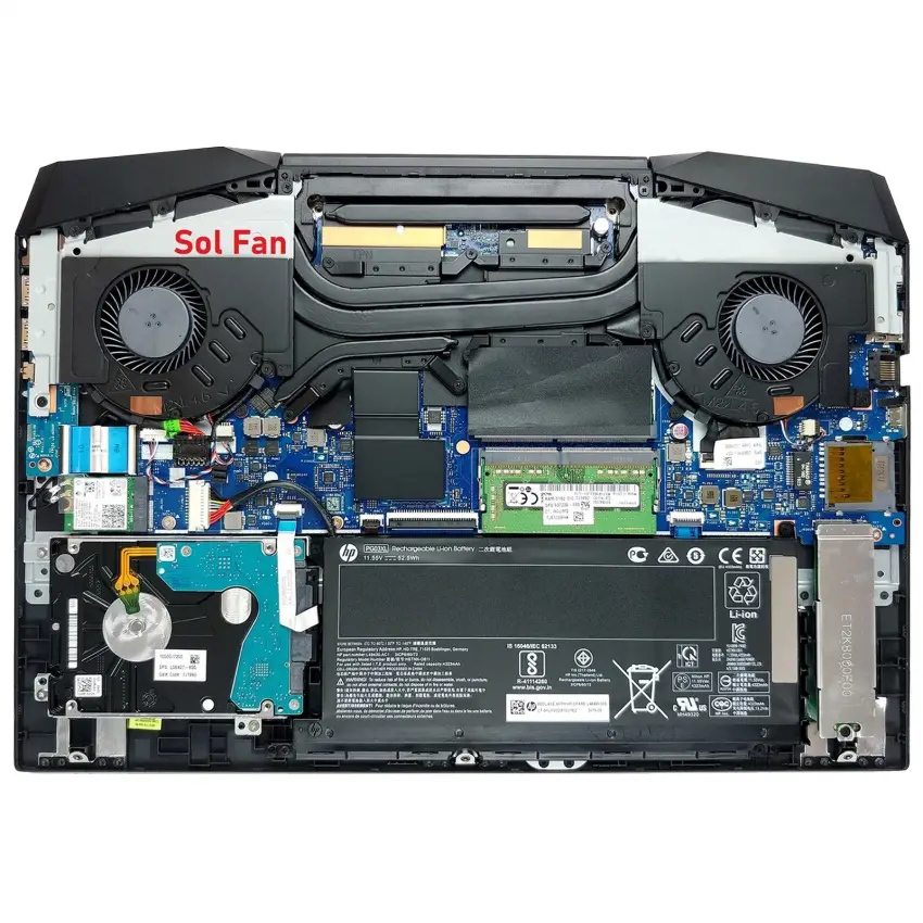 HP Pavilion Gaming 15-dk2xxx VGA-GPU Fan - Ekran Kartı Fanı