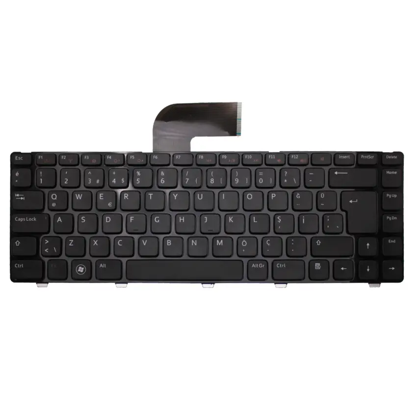 Dell 0YK72P, DX0BQ, DX0SW, NSK-DX0BQ Notebook Klavye (Siyah TR)
