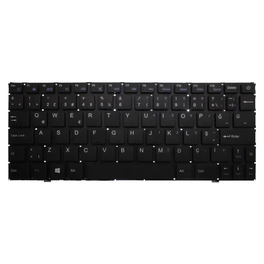 Hometech Alfa 120A Klavye (Siyah TR)
