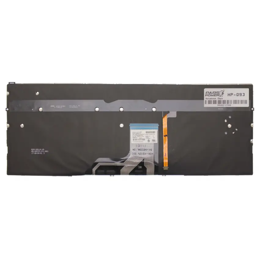 HP 942040-001, L19540-001 Klavye Işıklı (Gümüş TR)