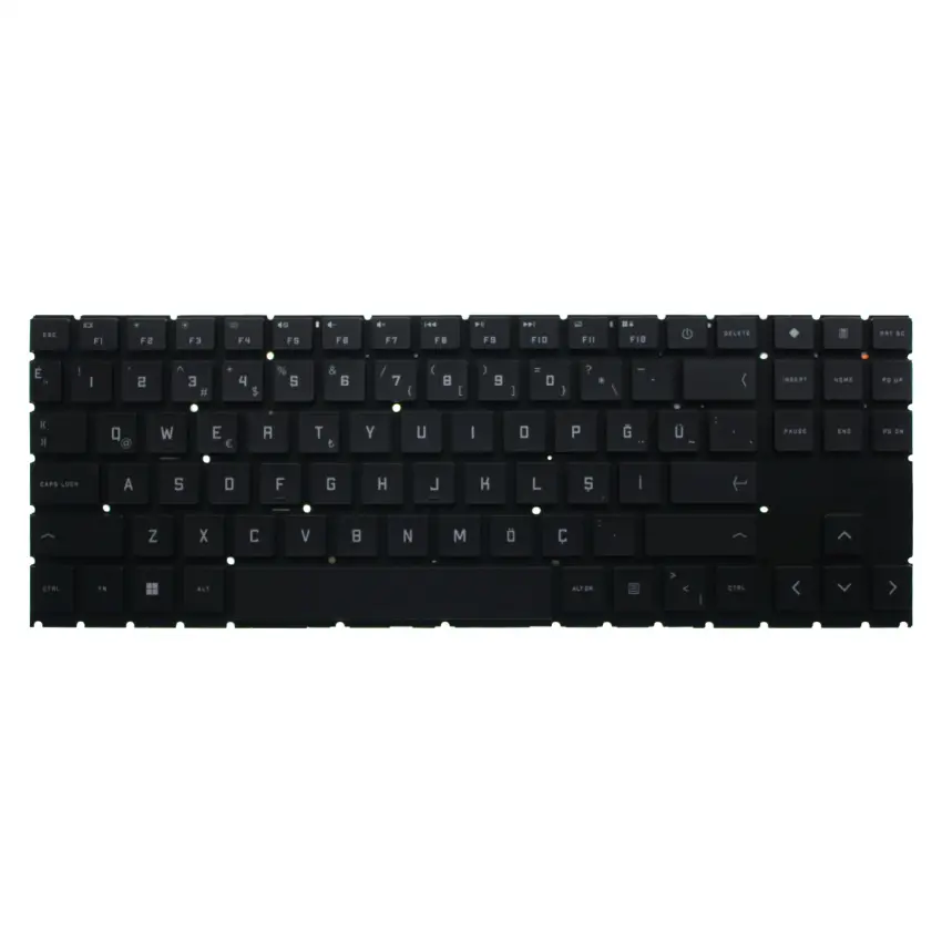 HP OMEN 15-en1011nt (434M3EA) Klavye Işıklı (Siyah TR)