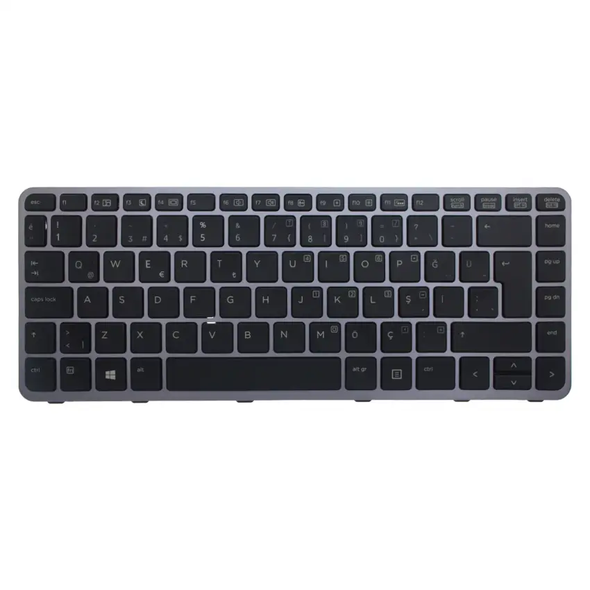 Hp EliteBook Folio 1040 G1 Klavye Işıklı (Siyah TR)