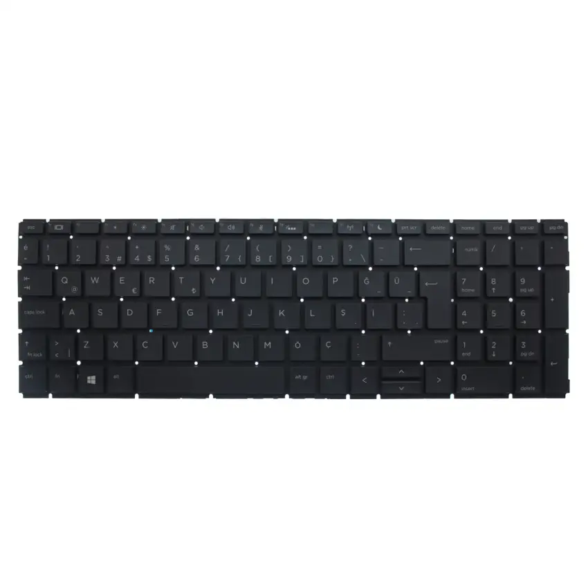 HP ProBook 455R G6 (9VY67ES) Klavye Işıklı (Siyah TR)