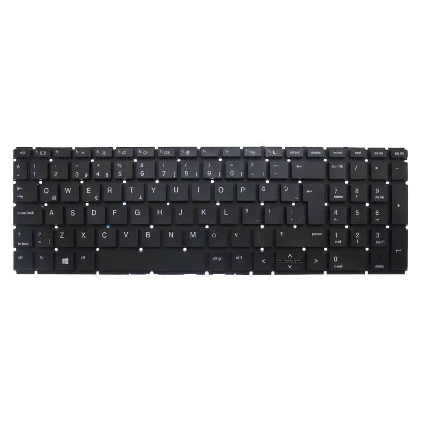 HP ProBook 455R G6 (9VY67ES) Klavye (Siyah TR)
