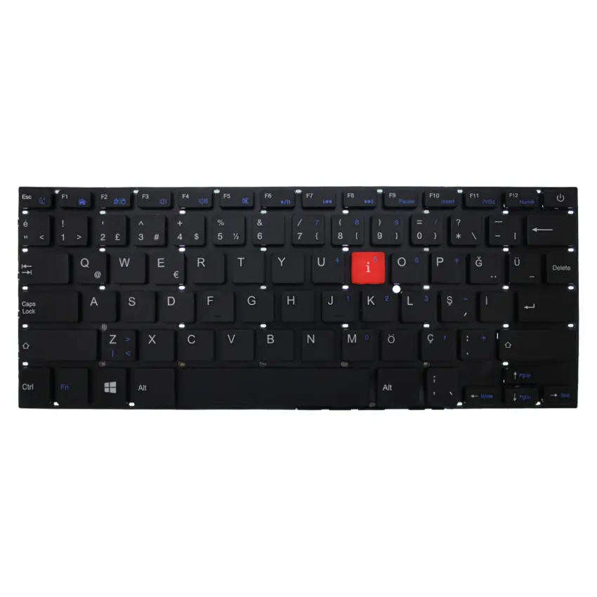 İ-life Zed Air IL1401 Klavye (Siyah TR)