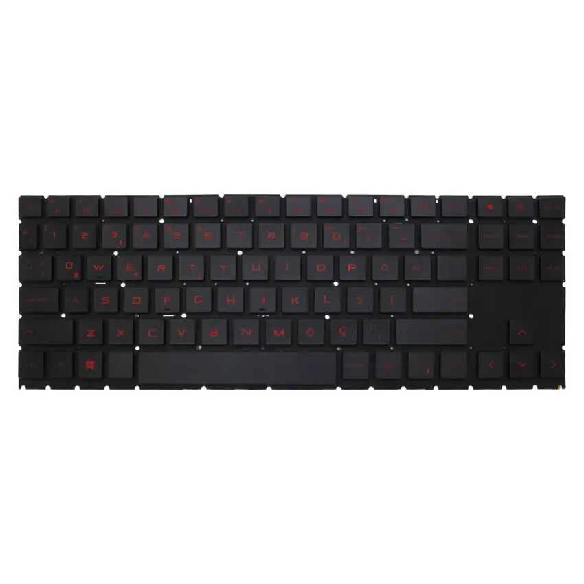 Hp OMEN 15-en1011nt (434M3EA) Klavye Işıklı (Siyah TR)