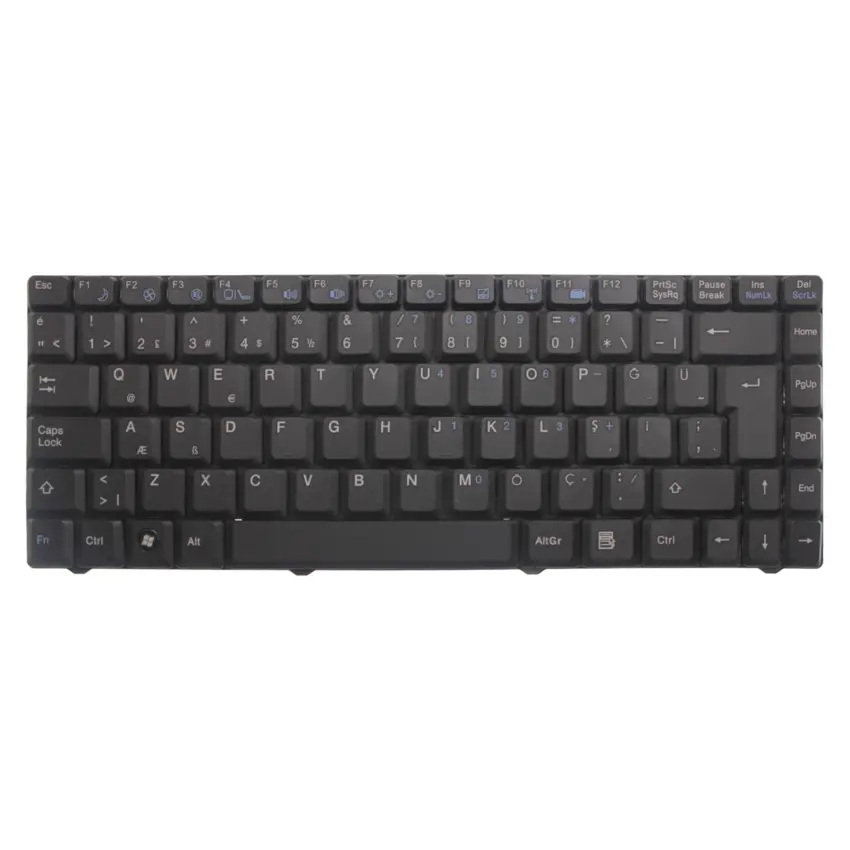 Crea NU4-14E, NU5-TK42M Notebook Klavye (Siyah TR)