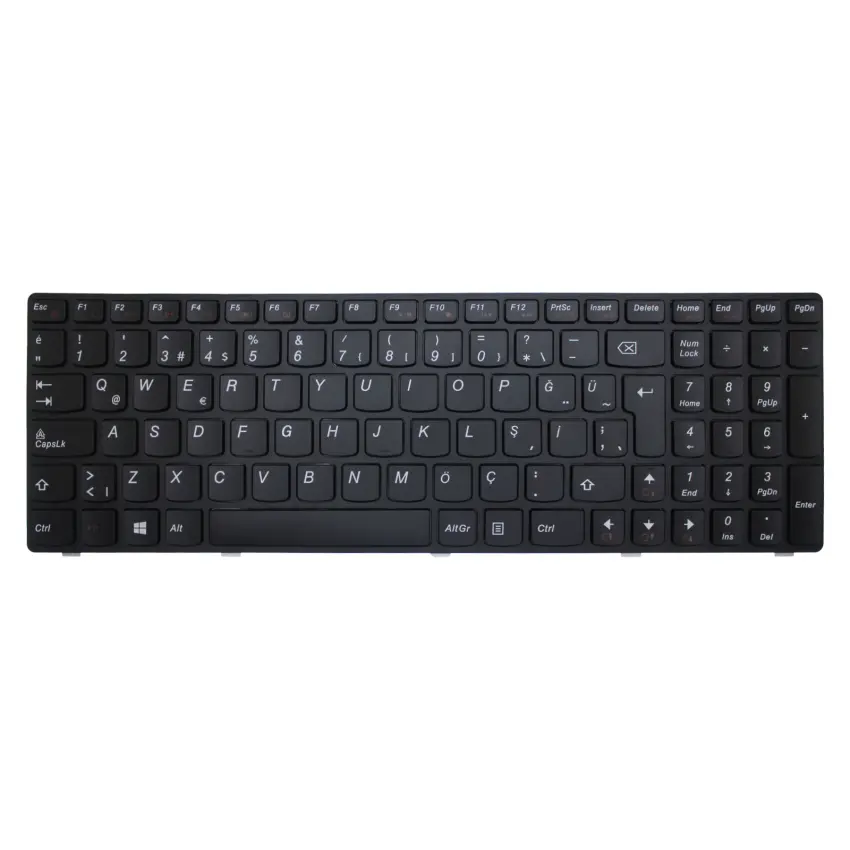 Lenovo ideaPad G780 2182 Notebook Klavye (Siyah TR)