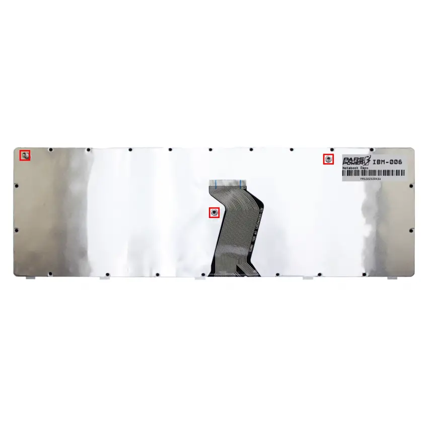 Lenovo ideaPad G780 2182 Notebook Klavye (Siyah TR)