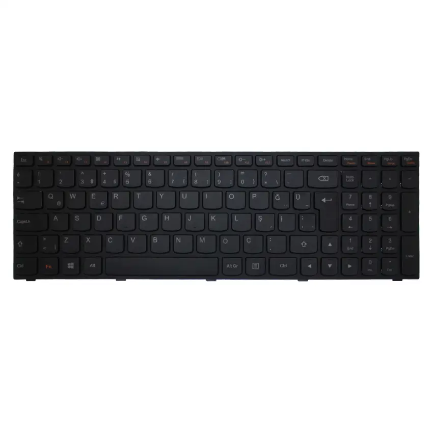Lenovo Z5070 59-432069, 59-432078 Notebook Klavye (Siyah TR)
