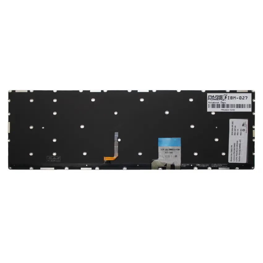 Lenovo 9Z.N8RBC.J01, 9Z.N8RBC.J21 Notebook Klavye Işıklı (Siyah TR)