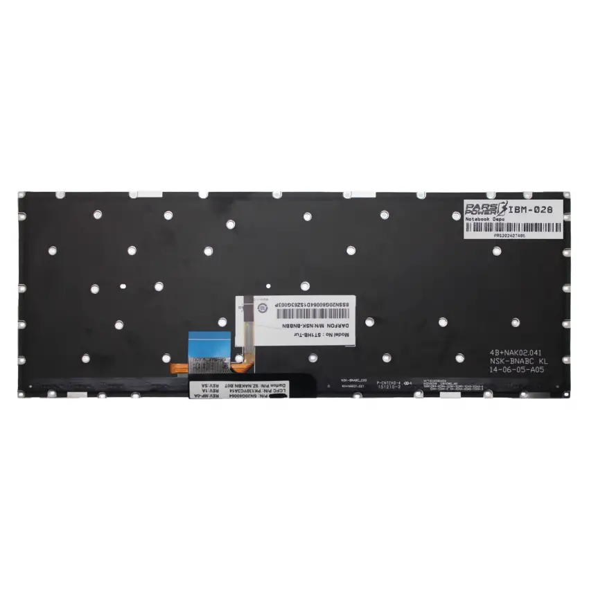 Lenovo Yoga 3 14 80JH Notebook Klavye Işıklı (Siyah TR)