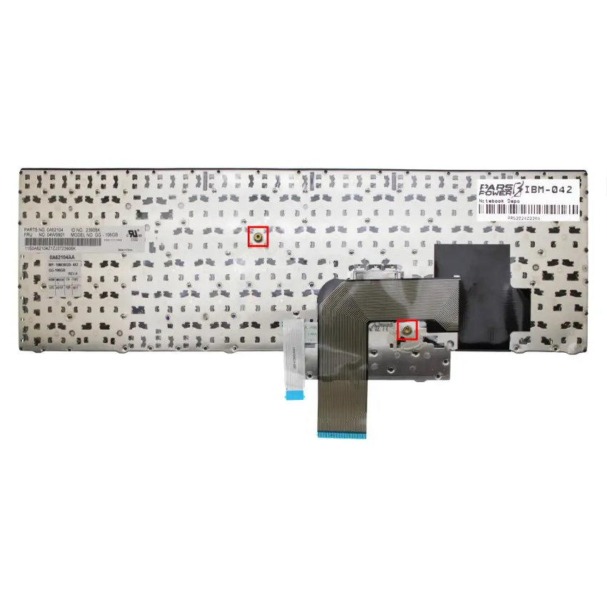 Ibm Lenovo 04W0907, 04W0871 Uyumlu Notebook Klavyesi (Siyah TR)