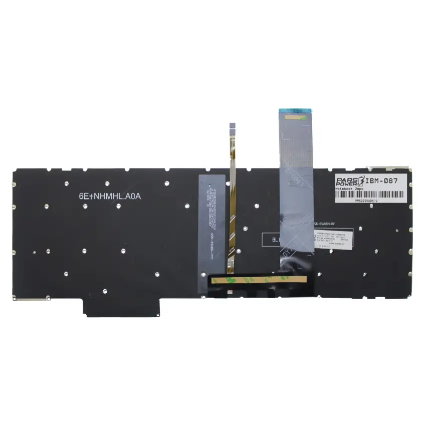 Lenovo 5CB0Y99492, 5CB0Z37654 Klavye Işıklı (Siyah TR)