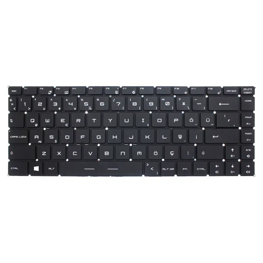 Msi GF63 Thin 10SCXR-216XTR Klavye Işıklı (Siyah TR)
