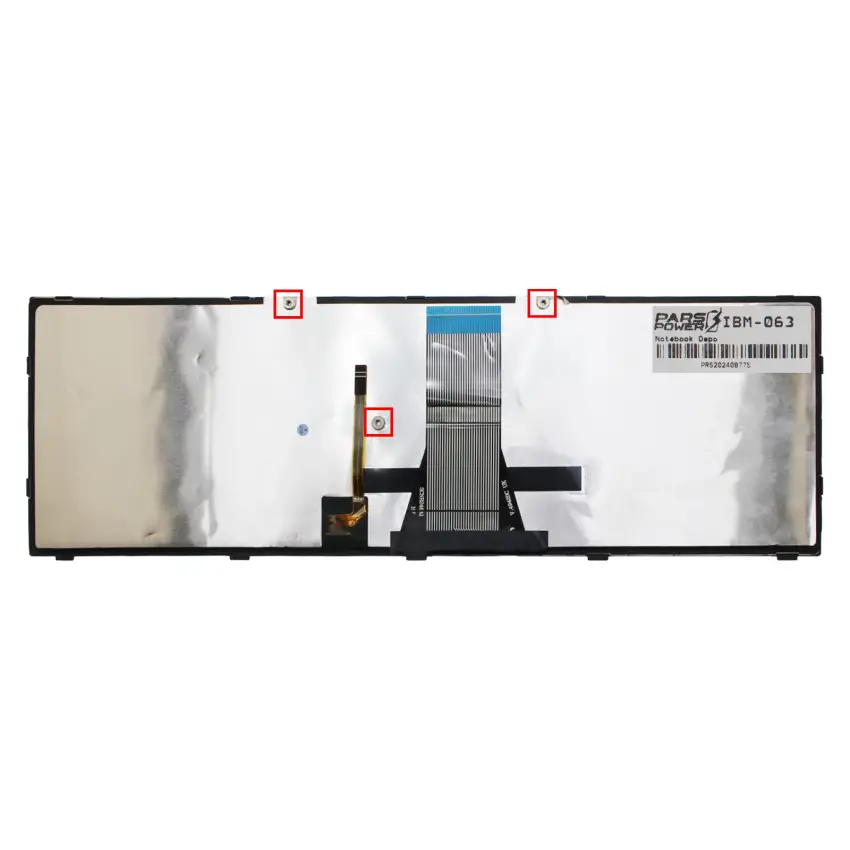 Lenovo IdeaPad NSK-BQCBN Notebook Klavye Işıklı (Gümüş TR)