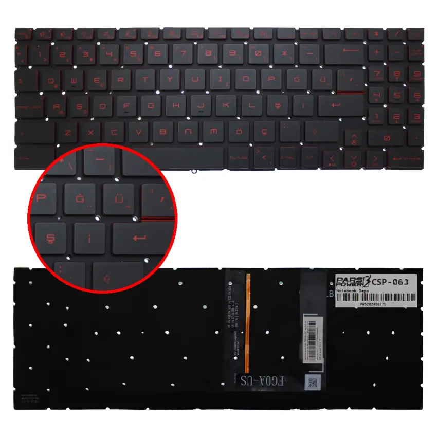Monster Semruk S7 V9.1.3 Klavye Işıklı (Siyah TR)