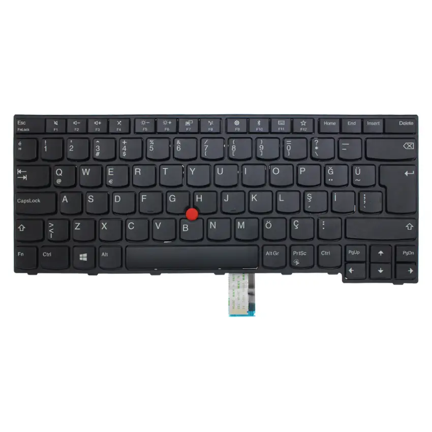 Lenovo 01AX310, 01AX338, 01AX340 Klavye (Siyah TR)