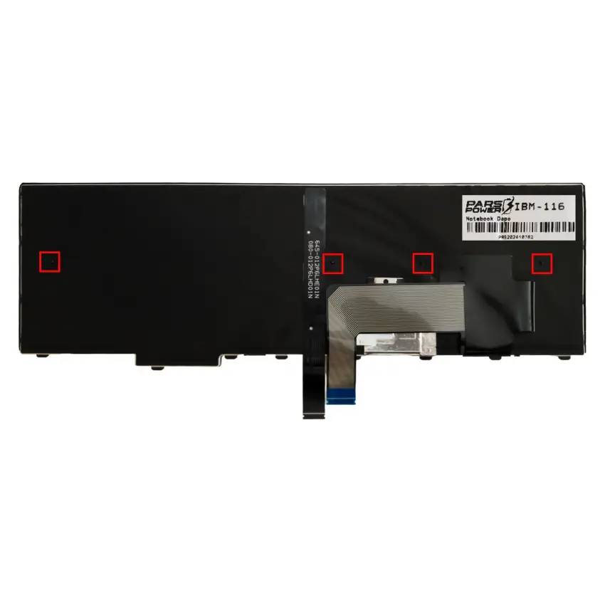 Lenovo Thinkpad W550S 20E1 Notebook Klavye Işıklı (Siyah TR)