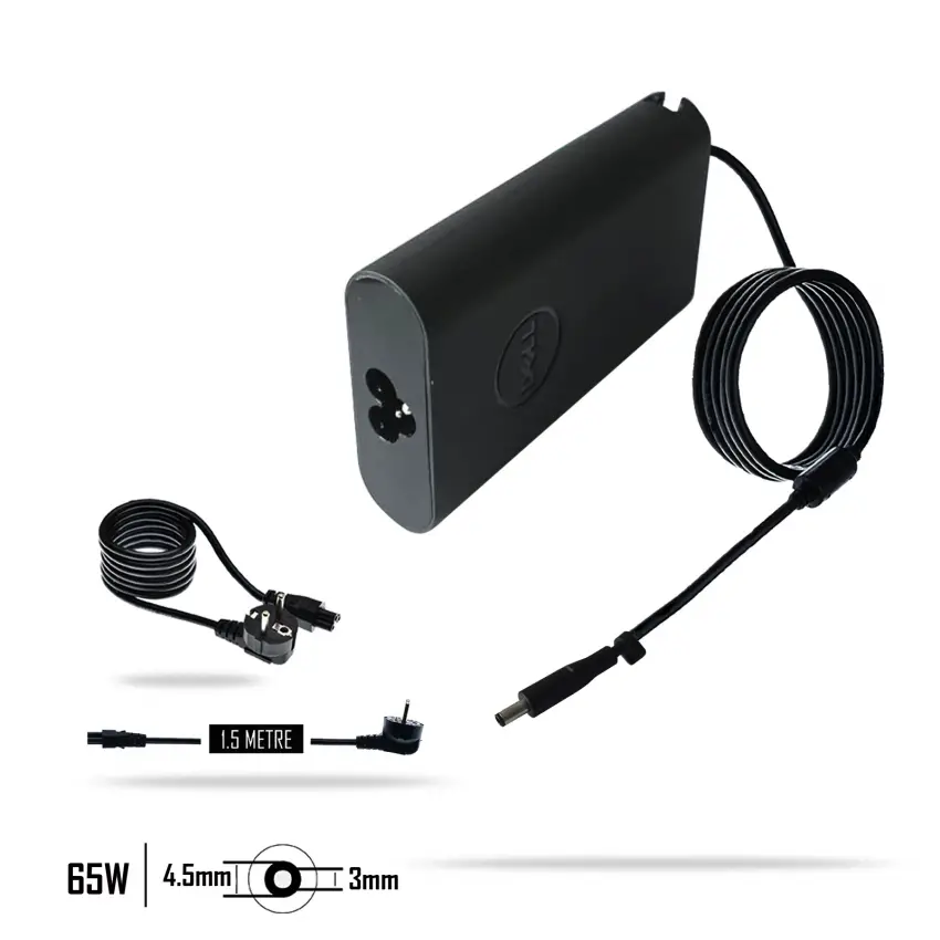 Dell Vostro 4.5x3.0 65W 19.5V 3,34A Adaptör Şarj Aleti-Cihazı