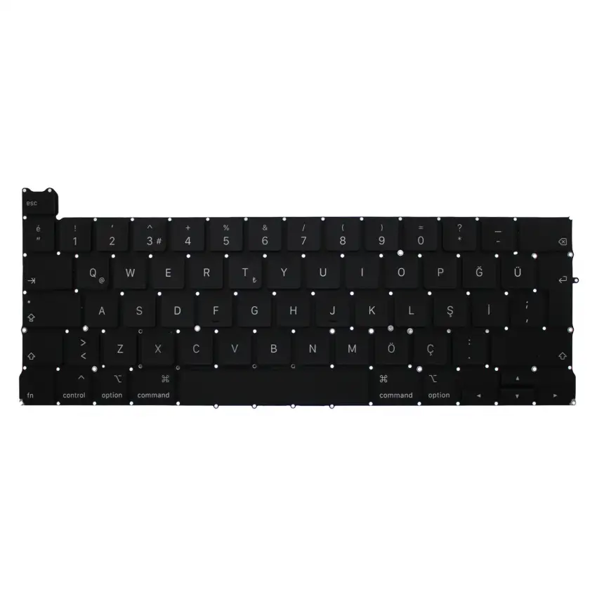 Apple MacBook Pro 13 A2289 (EMC 3456) Klavye (Siyah TR)