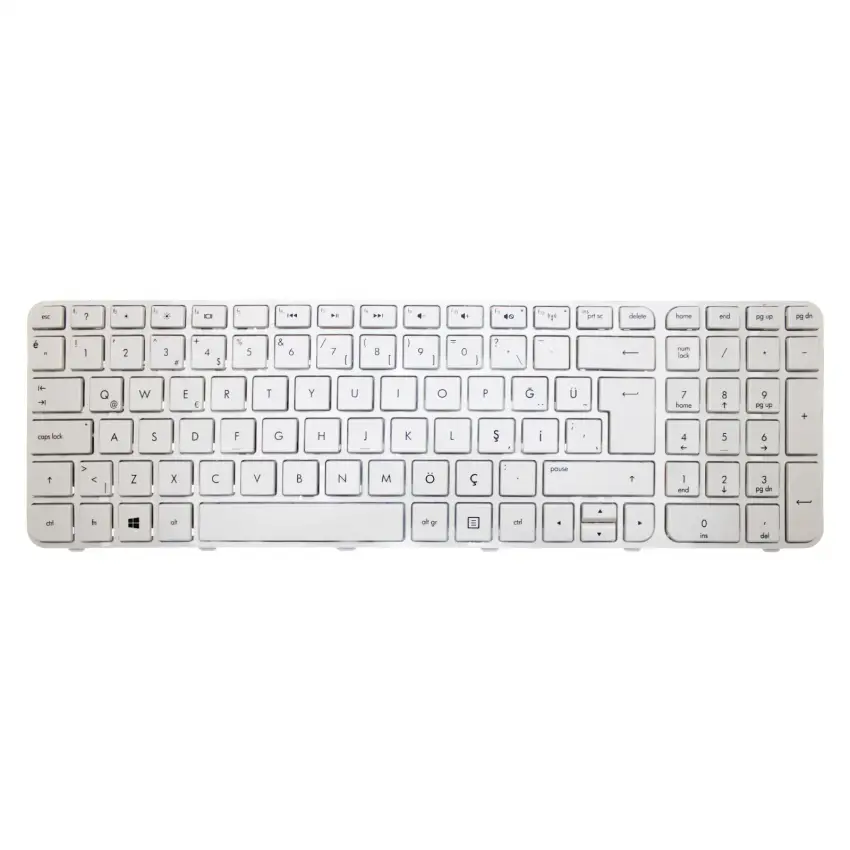 HP 2B-04801Q121, 2B-04816Q121 Notebook Klavye (Beyaz TR)