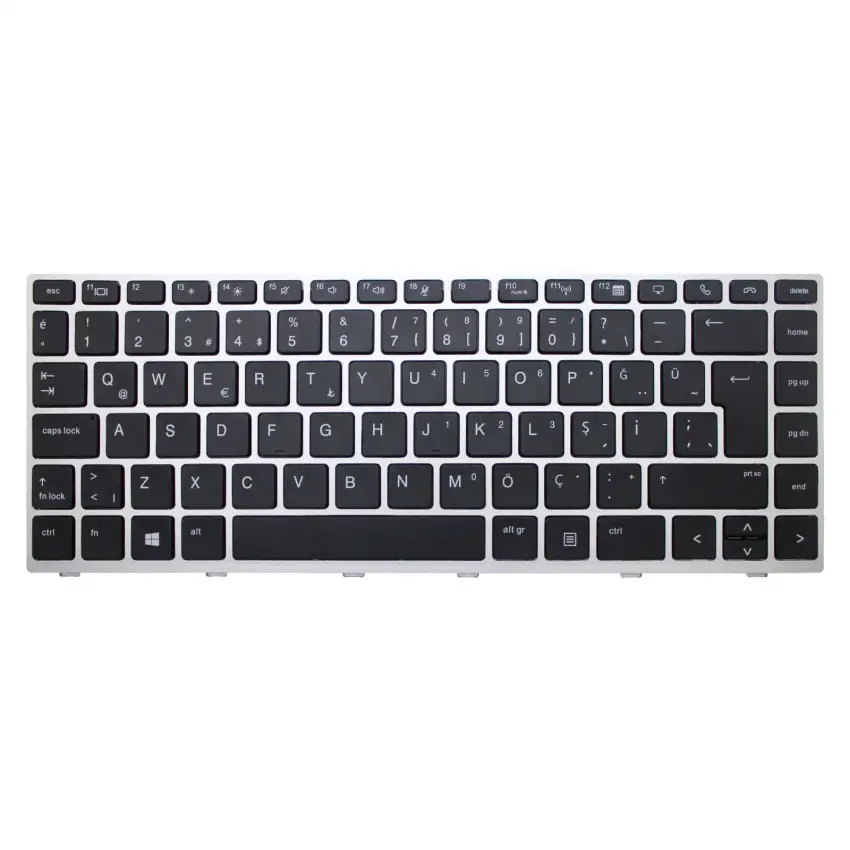 HP ZBook 14U G5 (2ZC03EA) Klavye (Siyah TR)