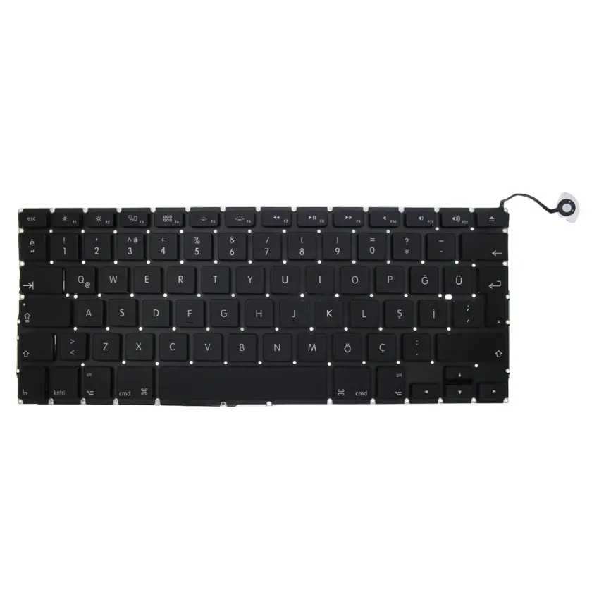 Apple MacBook MC723, MD103, MD104, MD314 MD318 Klavye (Siyah Tr)