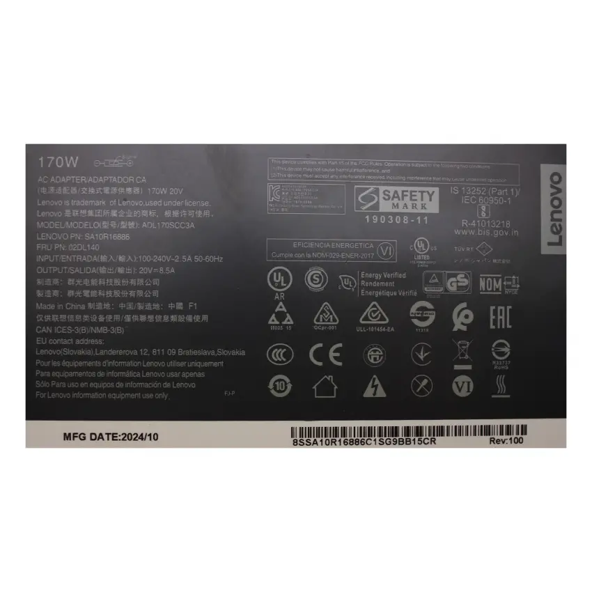 Lenovo ThinkPad 20HK Adaptör Şarj Aleti-Cihazı
