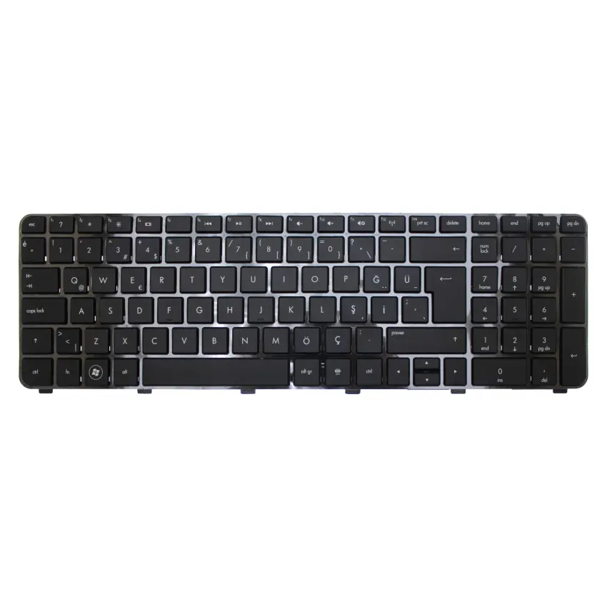 HP 634016-141, 634016-001 Notebook Klavye (Siyah TR)